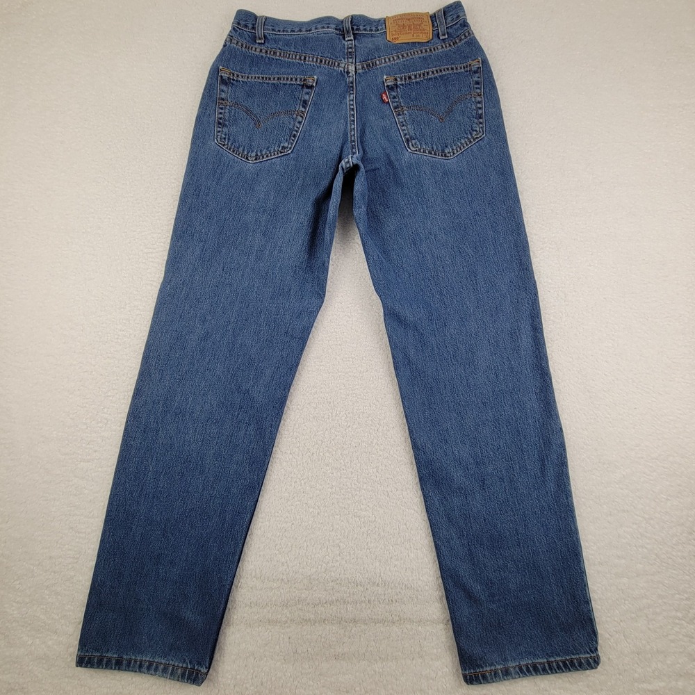 Vintage Levis 550‎ Jeans Mens 34x31.5 Relaxed Fit Tapered Leg Canada 90s Denim - Picture 8 of 10